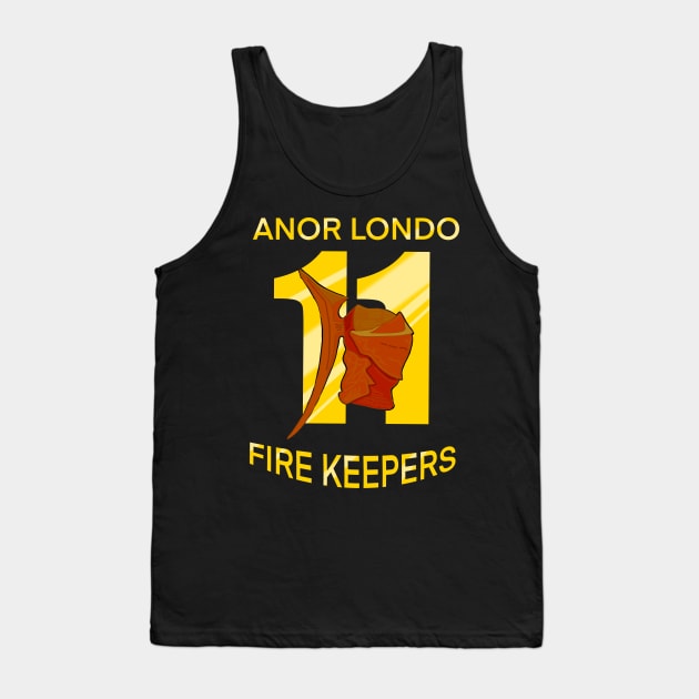 Anor Londo Fire Keepers Tank Top by RiffRaffComics